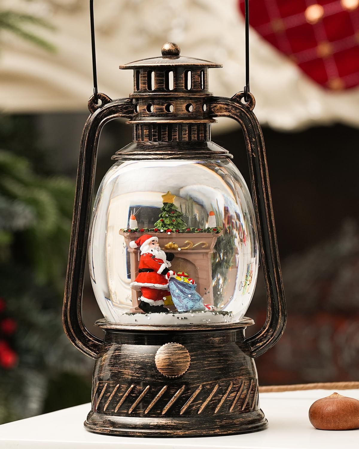 LED Pompoenlamp voor Herfstdecoratie – Warm Licht met 6-uurs Timer