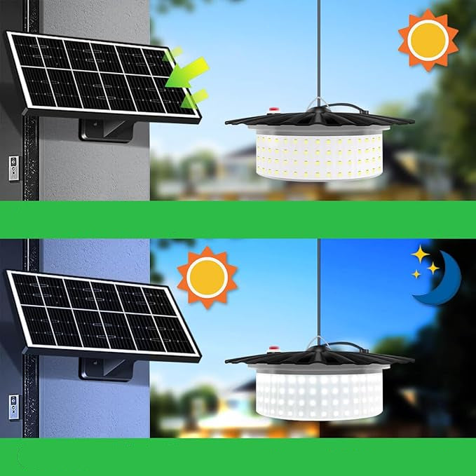 LuxeRay Exclusieve Zonne Lamp | Efficiënte verlichting voor schuur en tuin