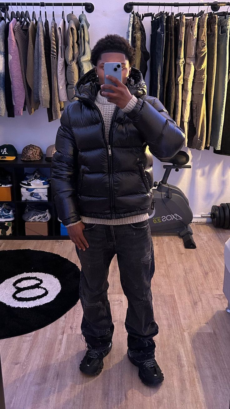 Fabian™ Heren Sherpa Gevoerde Stepp-Winterjas