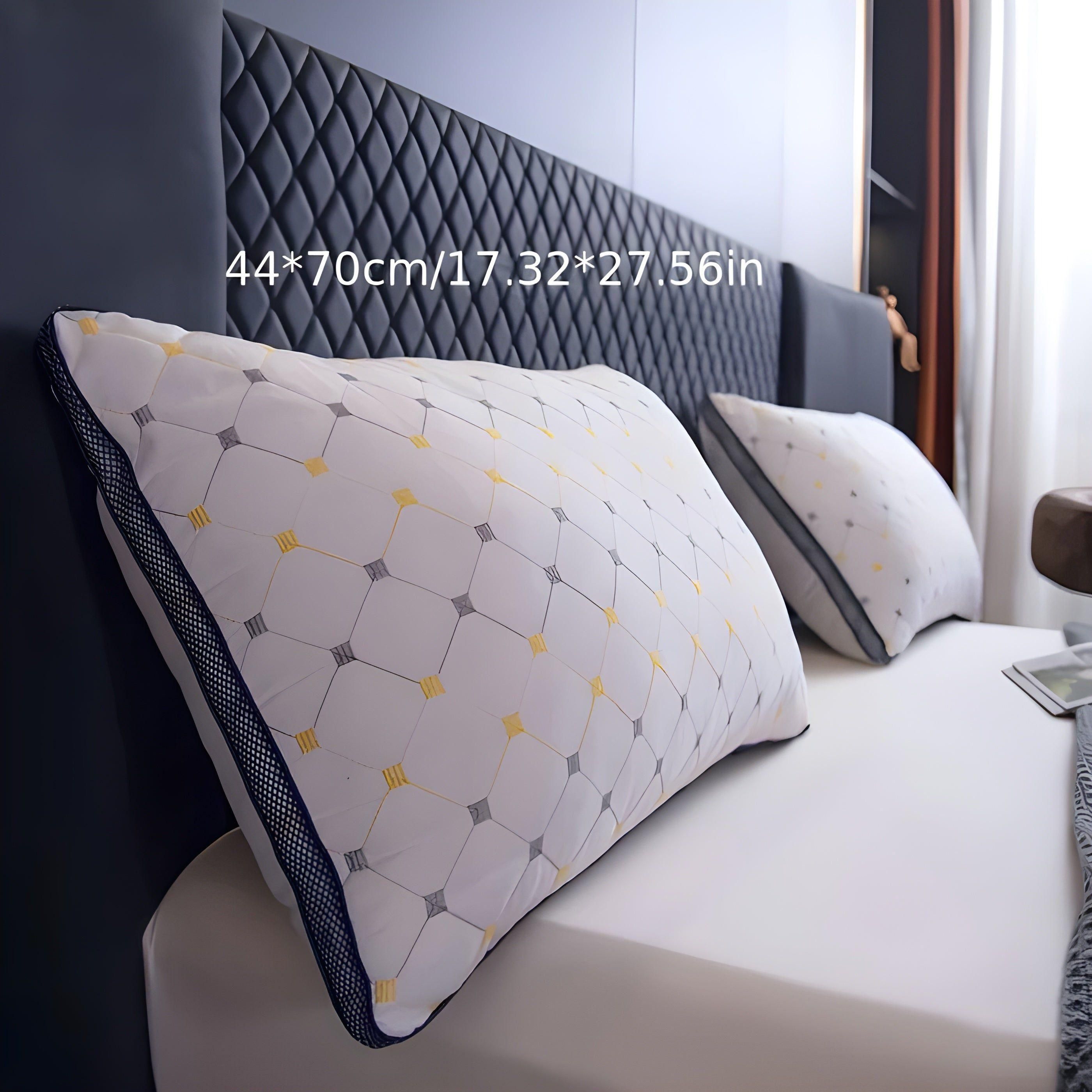 Ergonomisch Neksteunpillow voor Zijslapers - Hypoallergeen, Wasbaar, Beste Kussen voor Nekpijn