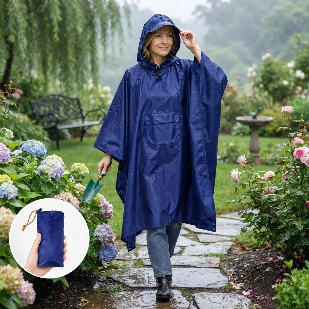 Waterdichte Regenjas – Lichtgewicht Regenbescherming voor Onderweg