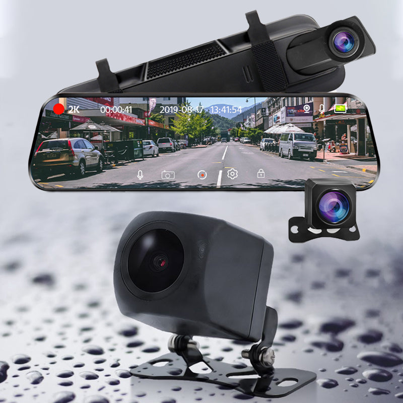 LuxAuto Elite 10" HD Touchscreen Recorder | Multifunctionele auto recorder met geavanceerde functies