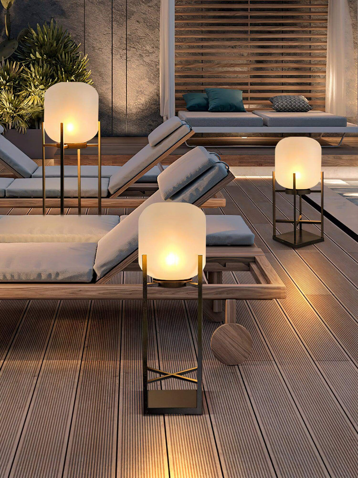 Solar Vloerlamp voor Buiten – Duurzame Sfeerverlichting voor Tuin en Terras