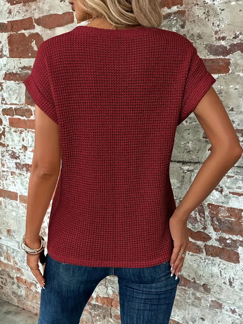 Gretel | Casual T-shirt met korte mouwen