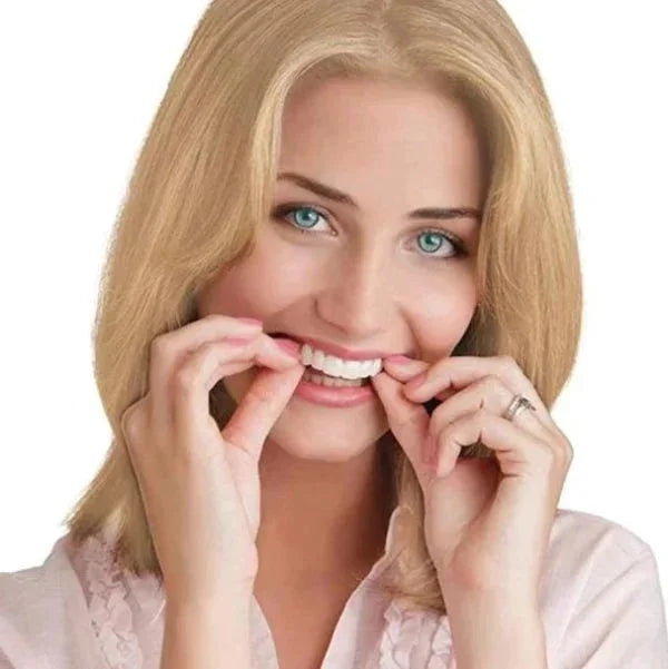 Snap-On Veneers Van NovaBright Creëer Snel, Natuurlijk Lijkende Glimlach Voor Boven- En Onderste Tanden