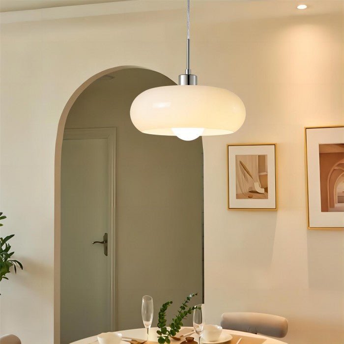 Hanglamp Glas Bauhaus Stijl - Noordisch Retro