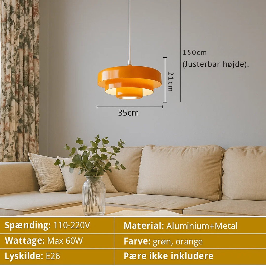 Scandinavische Glazen Hanglamp voor Moderne Woondecoratie