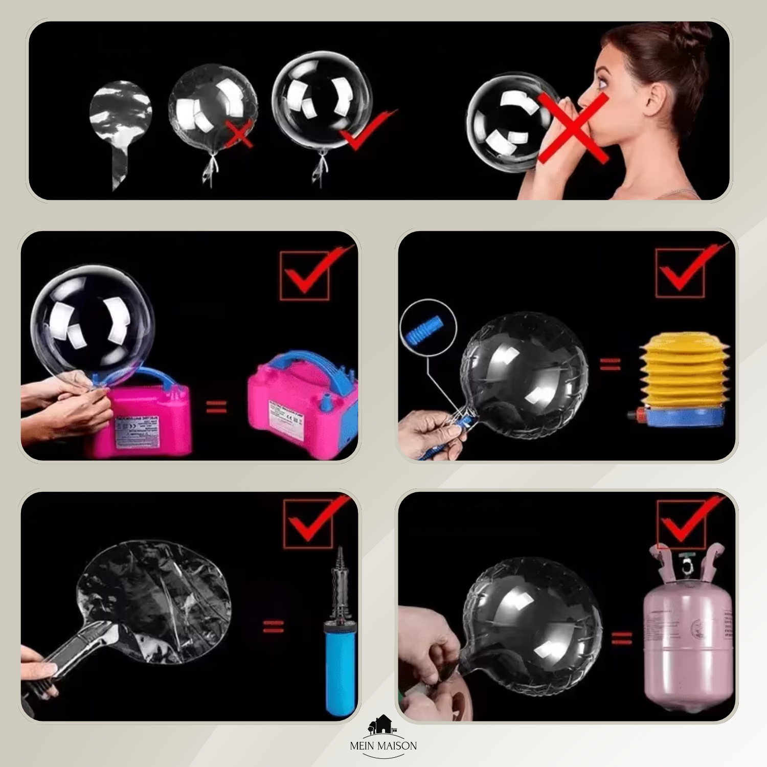 5+5 GRATIS | PartyGlow – Verlicht elk feest met warme, herbruikbare LED-luchtballonstralingslicht