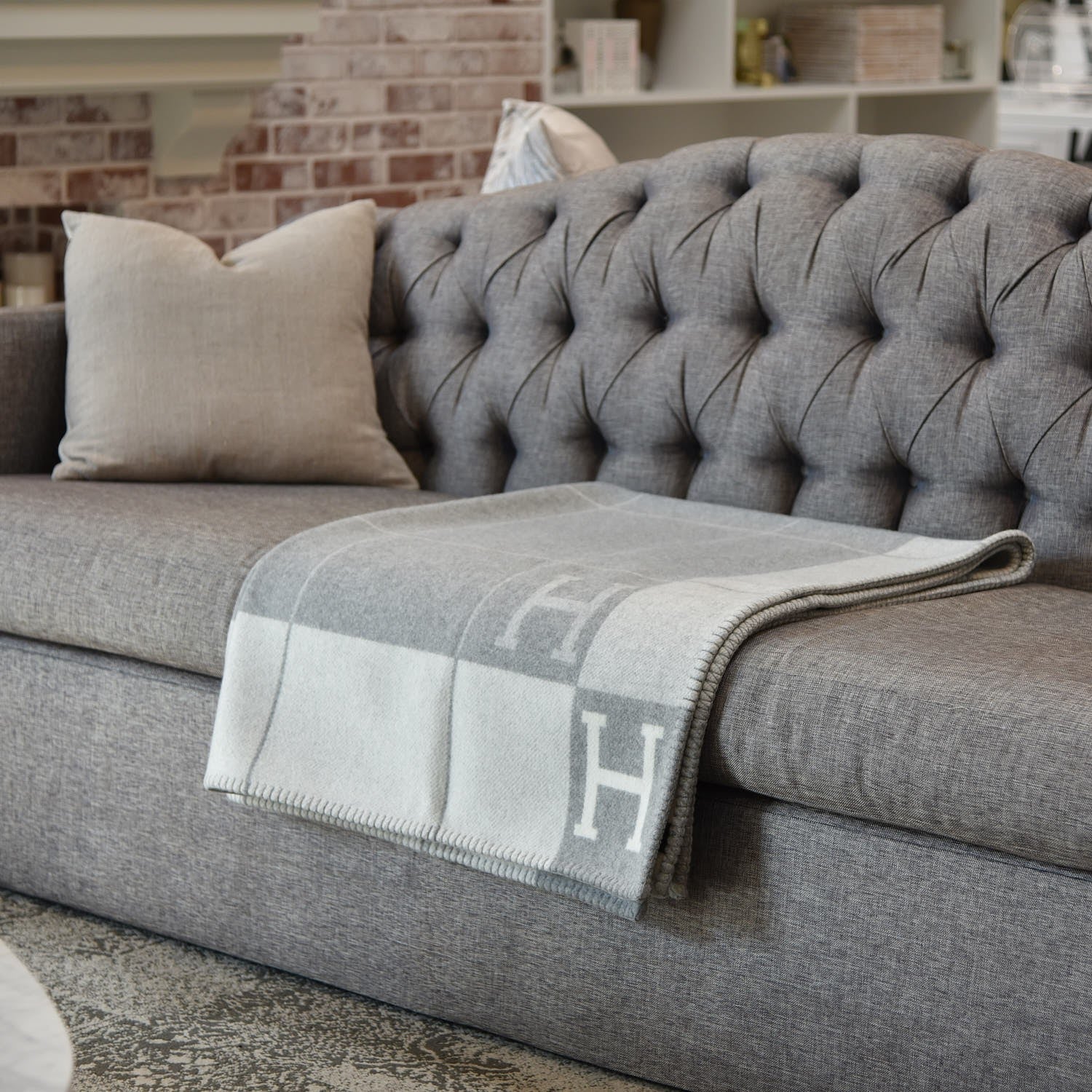 Luxueuze Wol-Kasjmier Deken – Elegante Isabelle voor jouw Huis