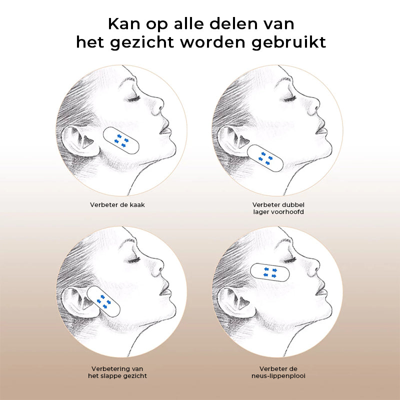 Onzichtbare Face Lifter-Tape