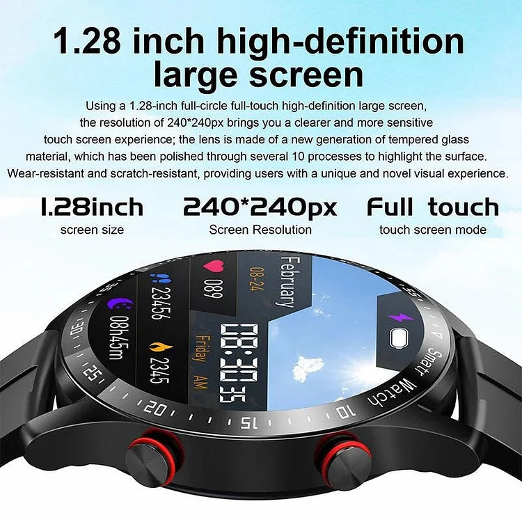 Niet-invasieve bloedsuikertest-smartwatch