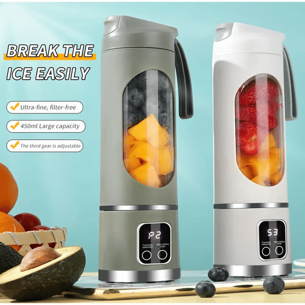 BlendSmart Juicer Blender | Veelzijdig, lekvrij ontwerp met slimme LED voor smoothies, shakes en babyvoeding.