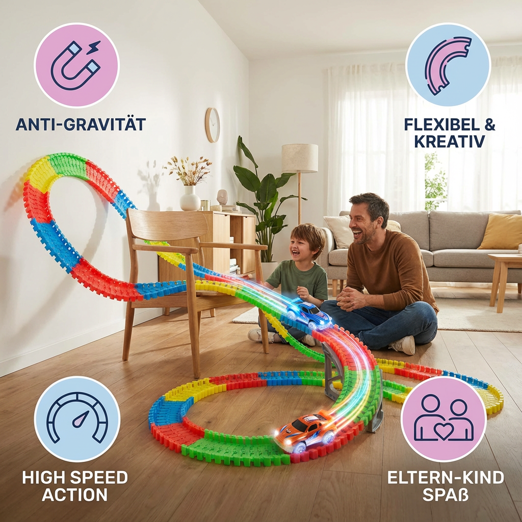 Anti-Zwaartekracht Racebaan voor Kinderen
