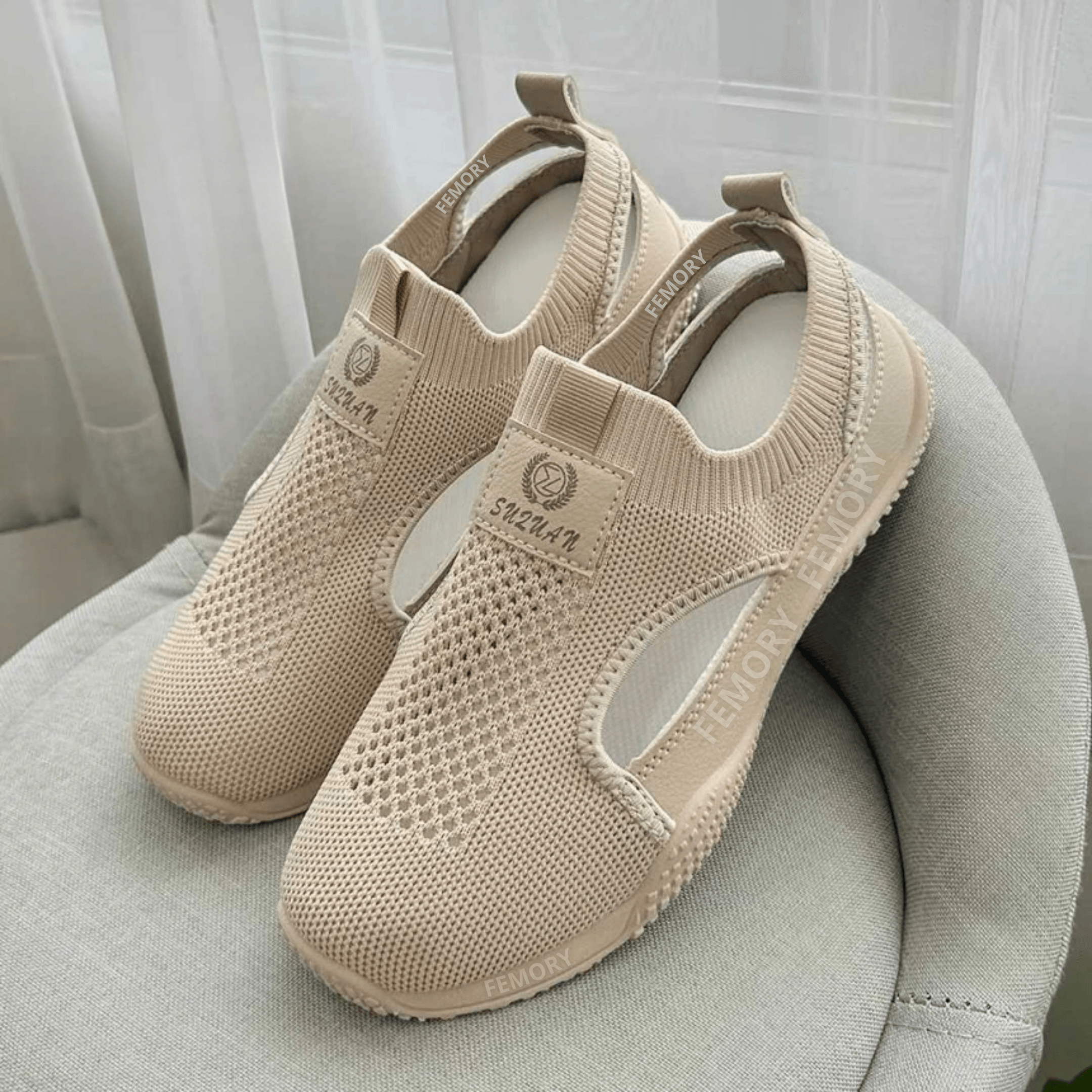 Femory Luxe Casual Sneakers | Elegantie ontmoet comfort voor dagelijks gebruik