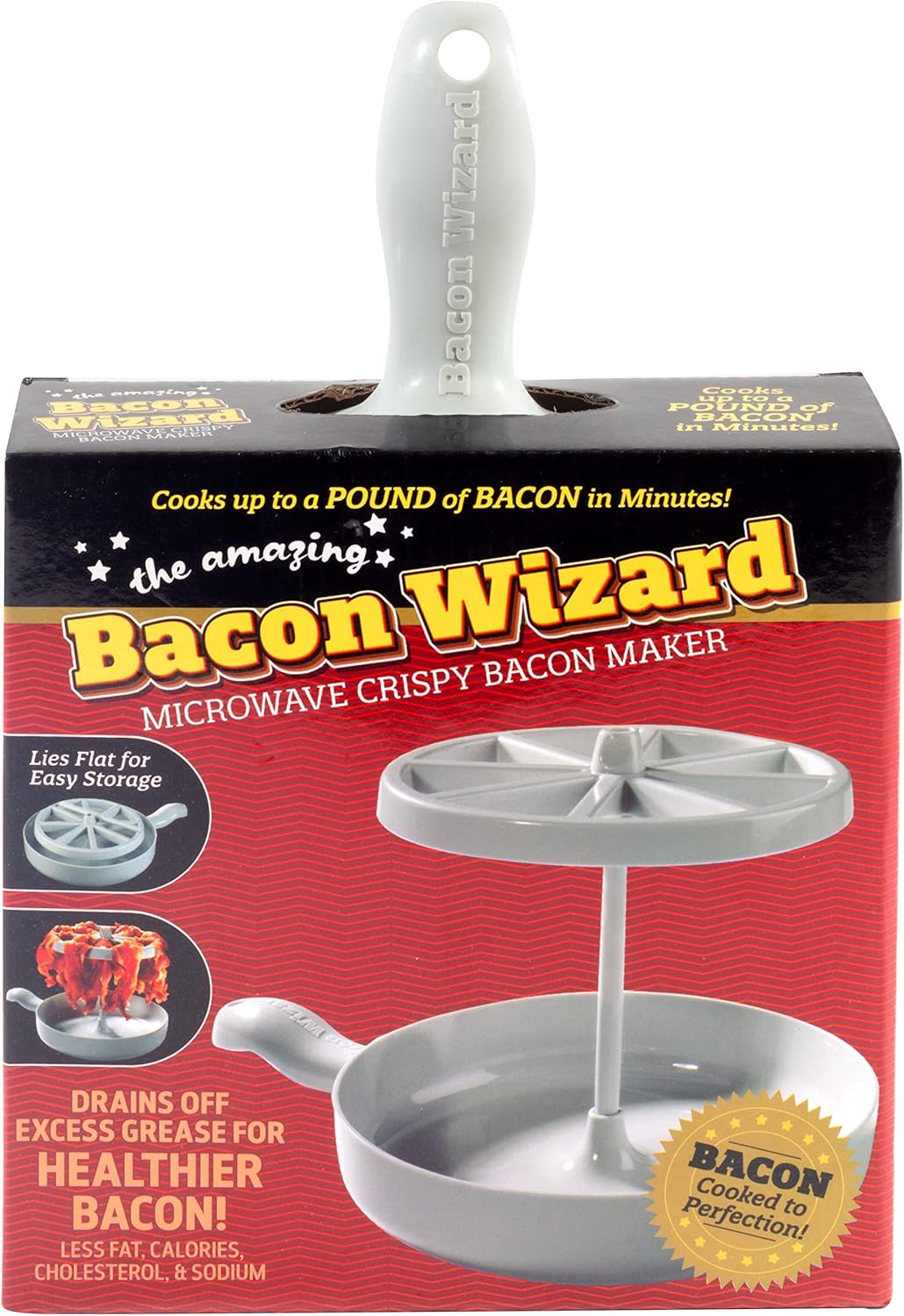 GourmetCraft Bacon Master Magnetron | Moeiteloos bacon koken met perfecte krokantheid