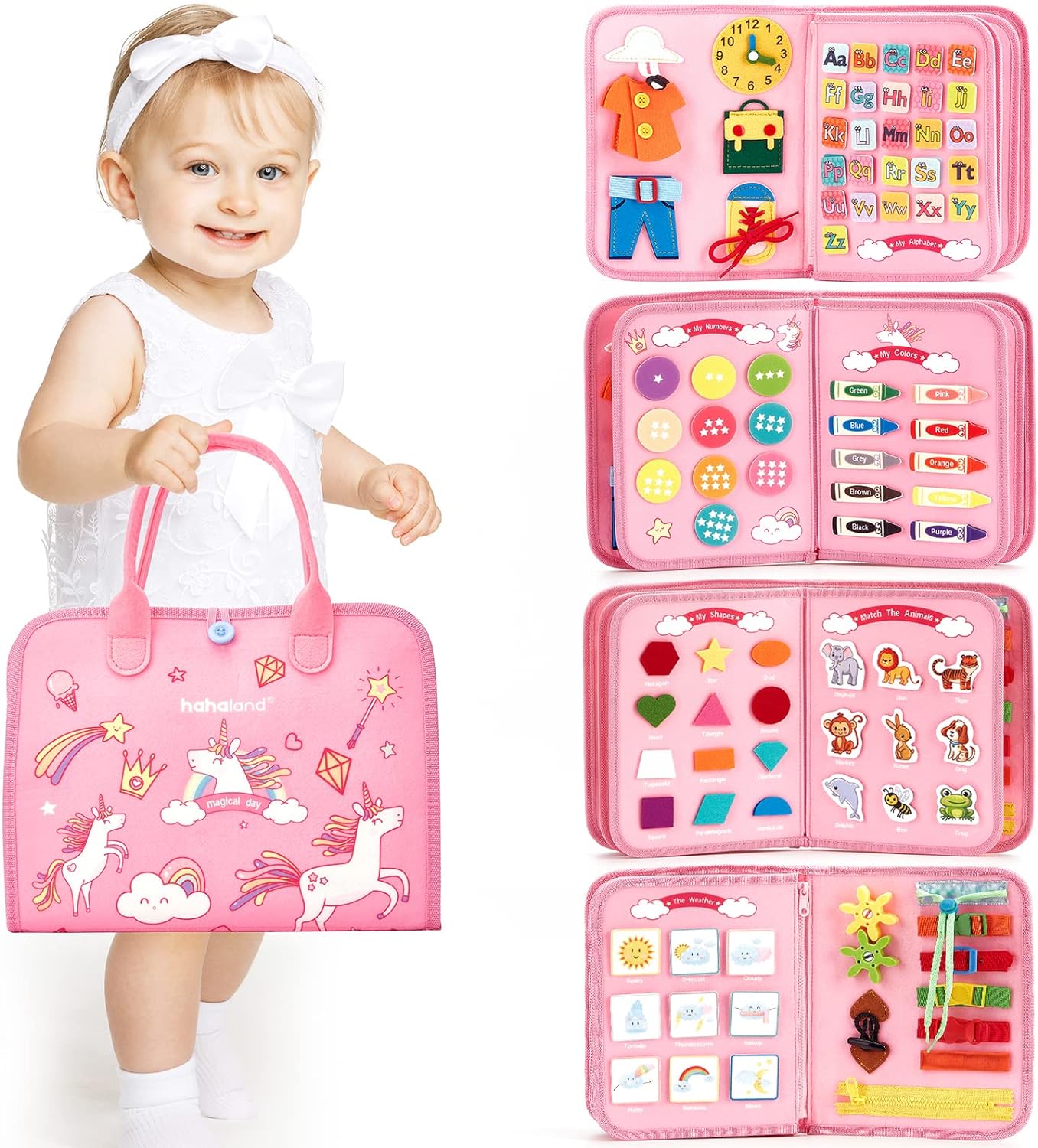 Montessori Luxe Drukbord | Elegante leerervaring voor creatieve ontwikkeling
