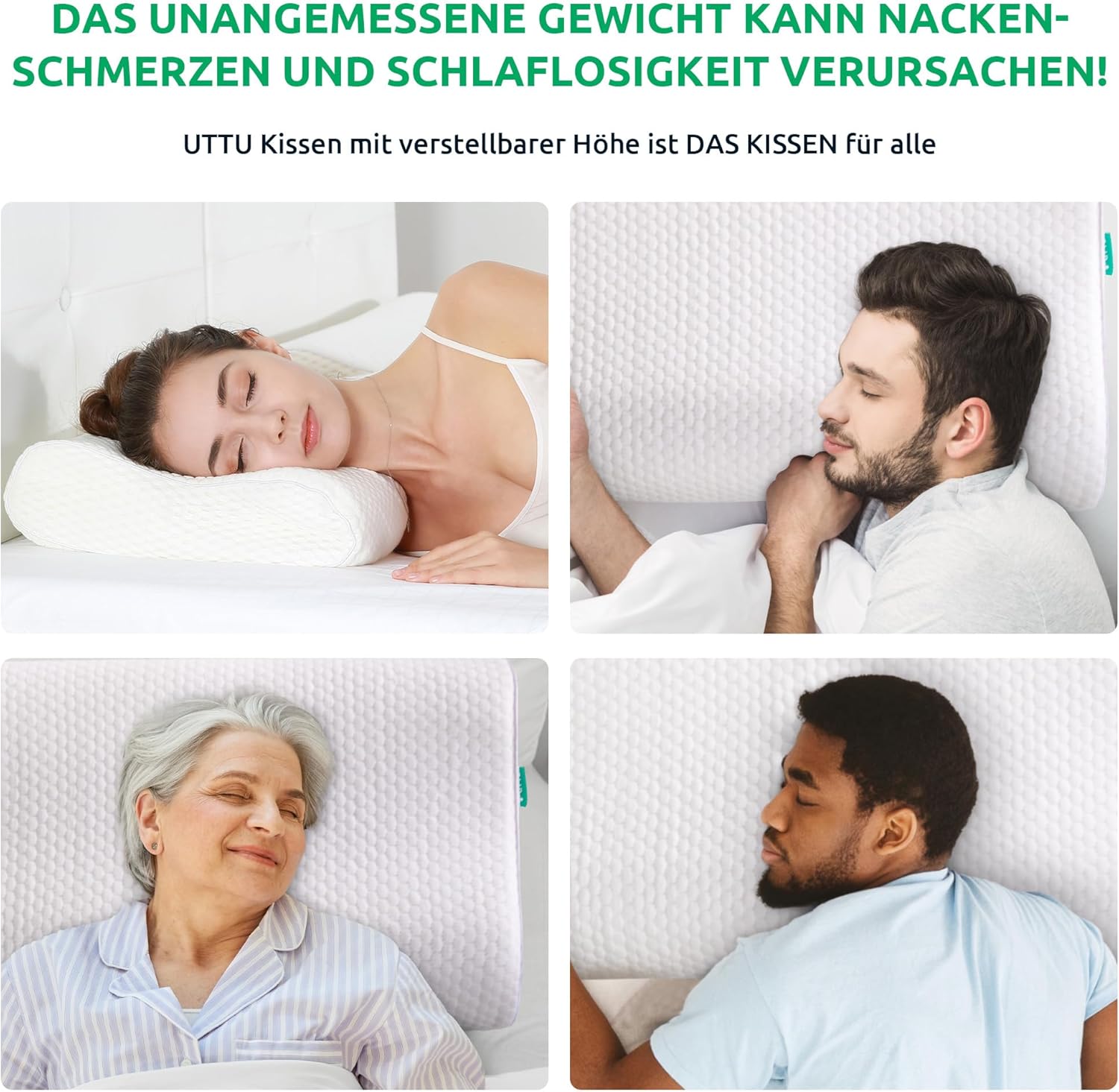Orthopedisch Ergonomisch Nekkussen voor Comfortabel Slapen