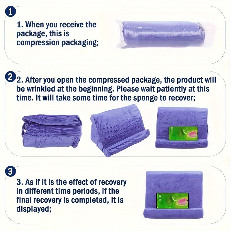 Verstelbare Tabletstandhouder met Zachte Stofontwerp voor iPad en Tablets – Perfect voor Lezen en Films