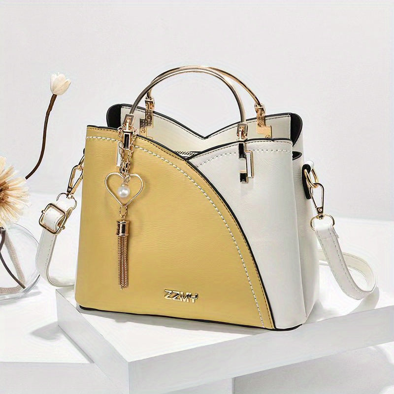 Luxe leren handtas voor dames | Klein