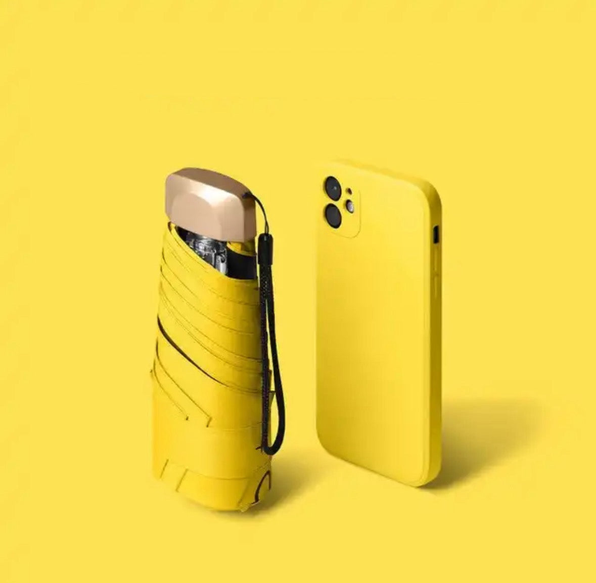 Compacter Mini-Paraplu – Draagbare regen- en zonbescherming voor onderweg