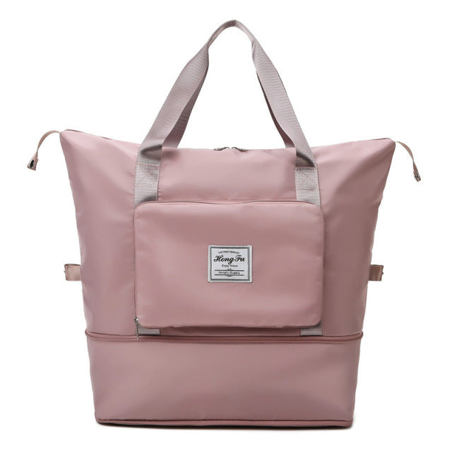 LuxeVoyage Elite Reis Tote | Stijlvolle opvouwbare handbagage voor moeiteloze reizen