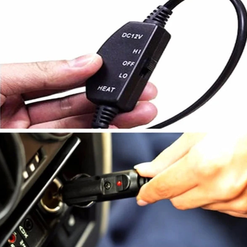Verwarmde Autodeken – Elektrische Warmtedeken voor Auto en Reizen