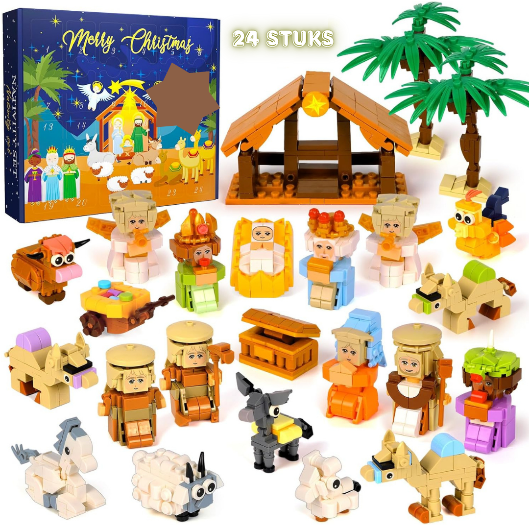 FaithfulJoy Adventkalender | Een creatieve kalender met bouwstenen