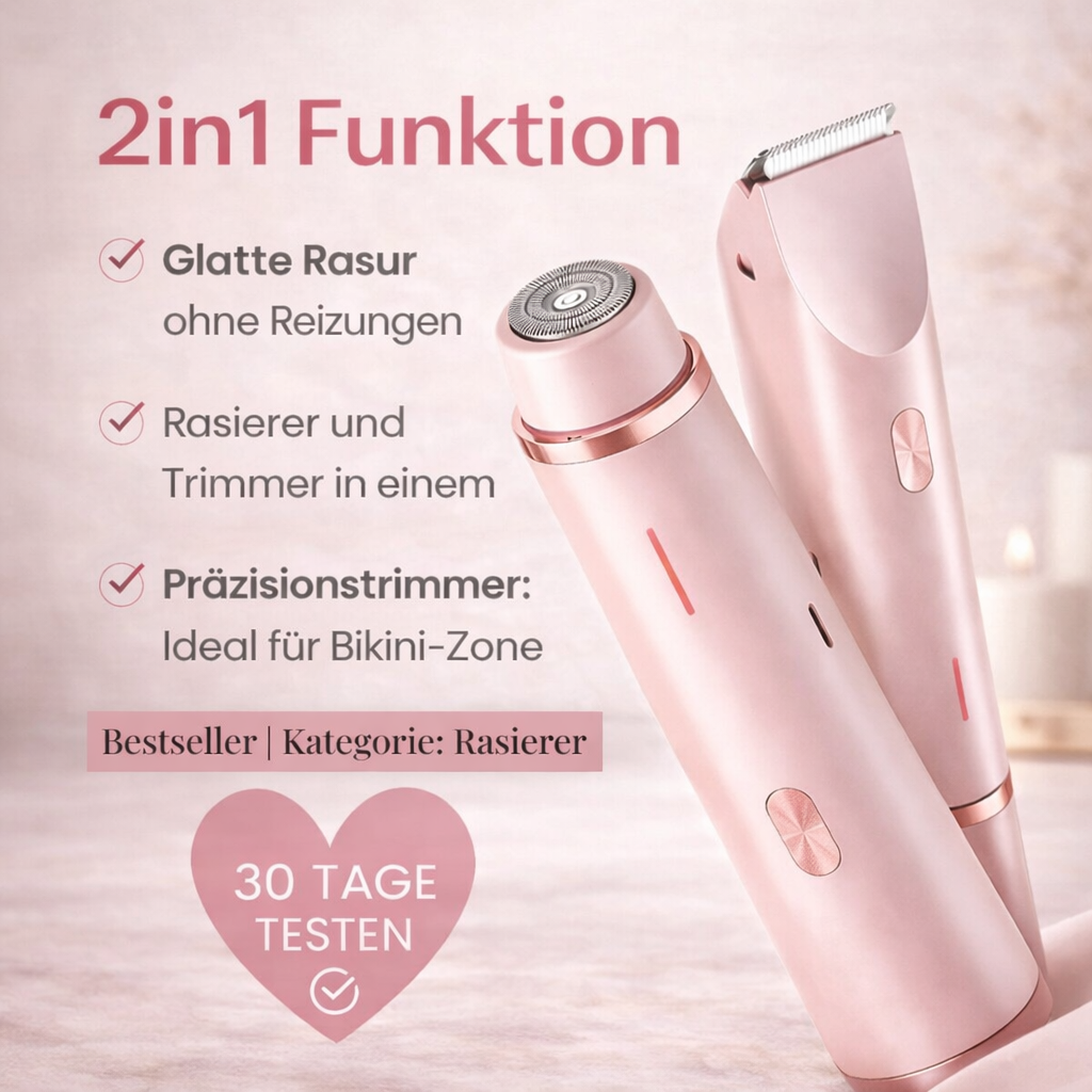 Intimrasierer voor Vrouwen | Elektrische Scheerapparaat voor Dames | IntimLisse