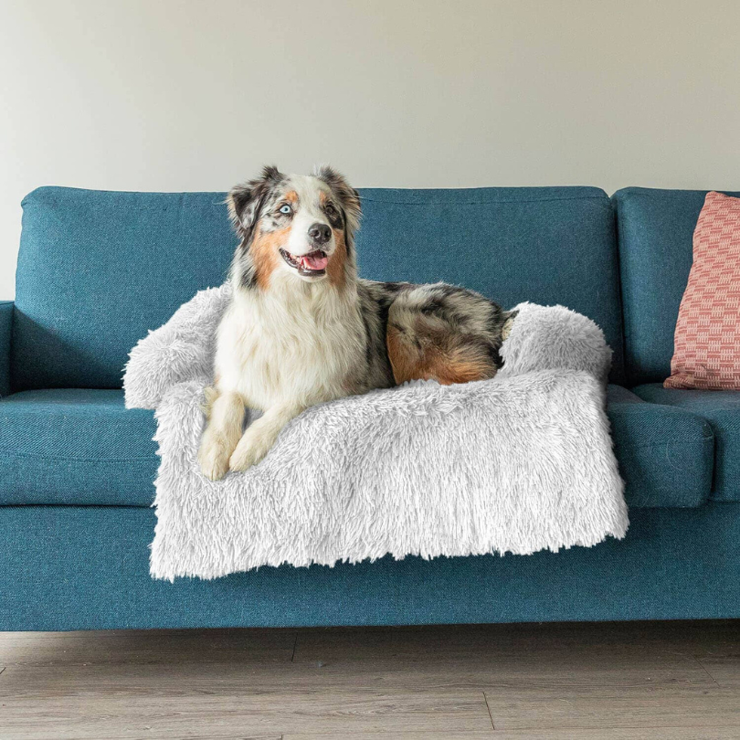 Waterafstotende Hondenbed Bescherming met Zachte Vegan Bont – Antislip, Comfortabel, Geschikt voor Alle Hondenformaten