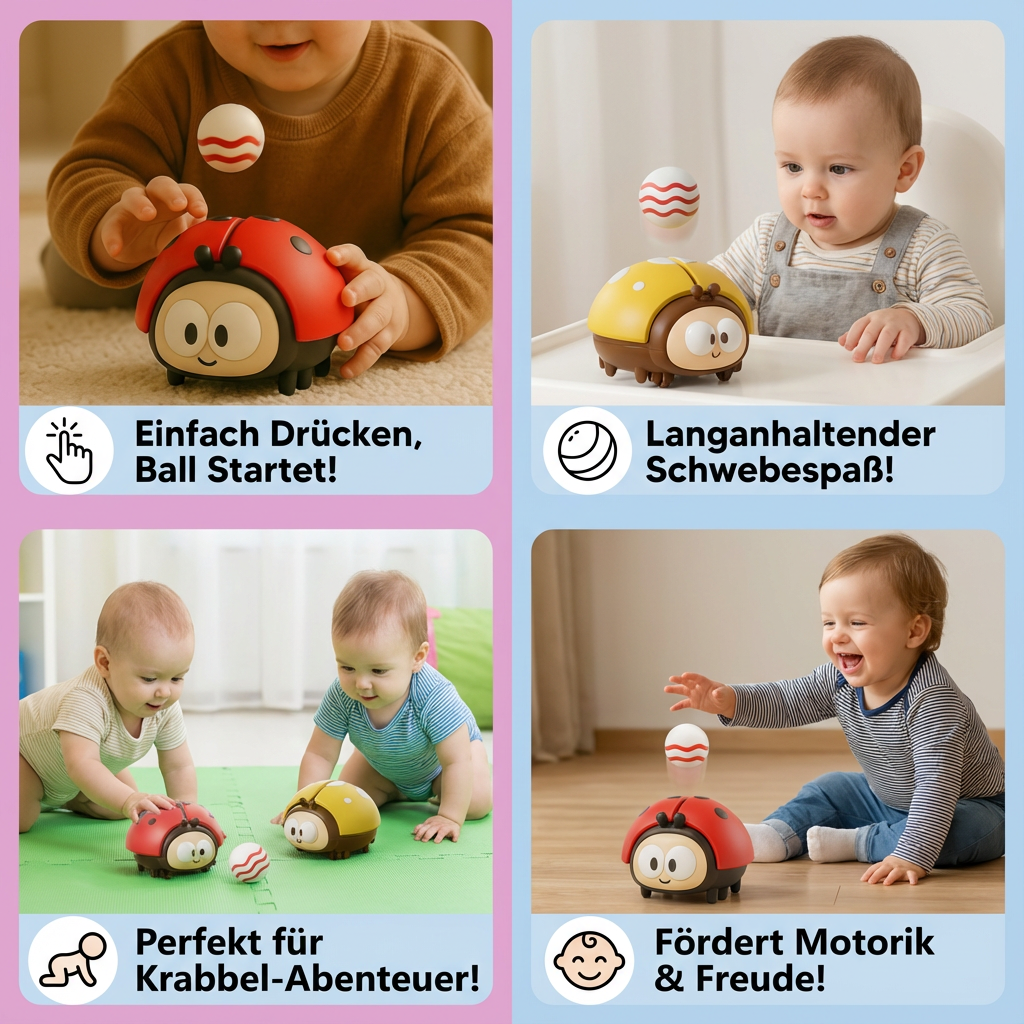 Lieveheersbeestje Luchtballon Speelgoed voor Baby's