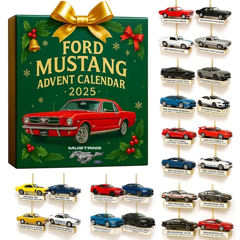 Mustang adventskalender 2025