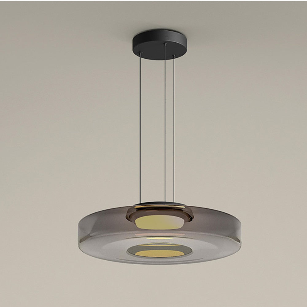 Glazen Hanglamp In Bauhaus Stijl