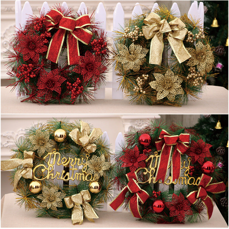 Kerstkrans van Jute – Rustieke Kerstdecoratie voor Deur en Muur