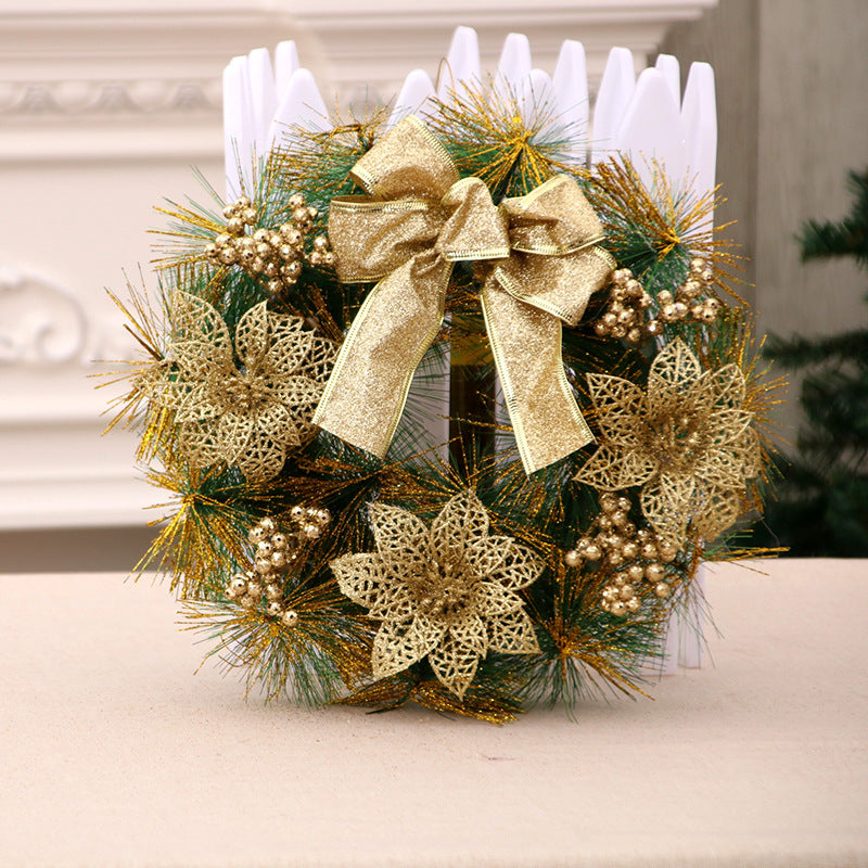 Kerstkrans van Jute – Rustieke Kerstdecoratie voor Deur en Muur