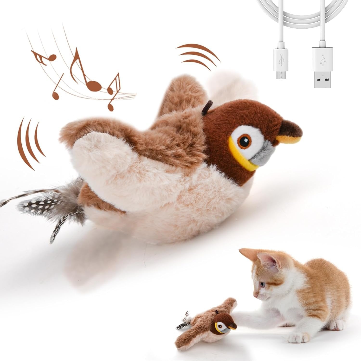 ChirpBuddy – Interactief Vogel Speelgoed voor Katten