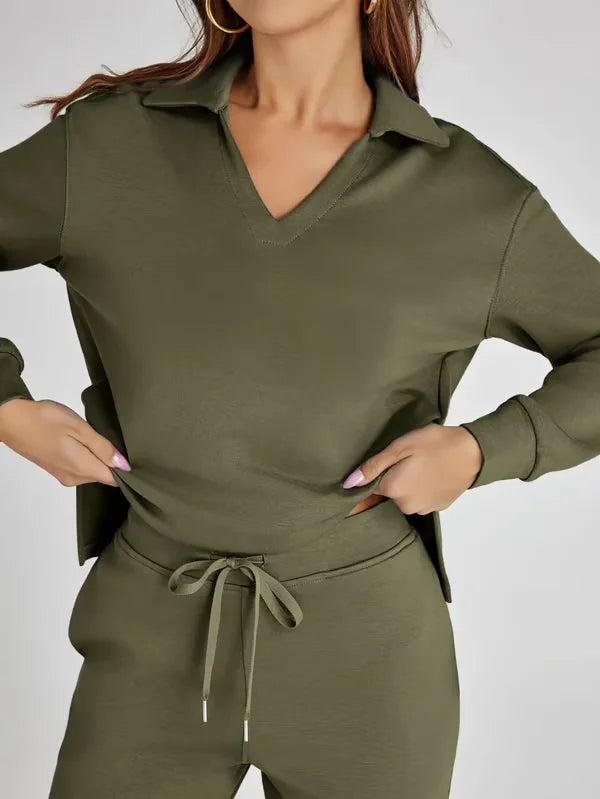 VioletVibe Cozy Hoodie Set | Stijlvolle en comfortabele loungewear voor ultieme ontspanning