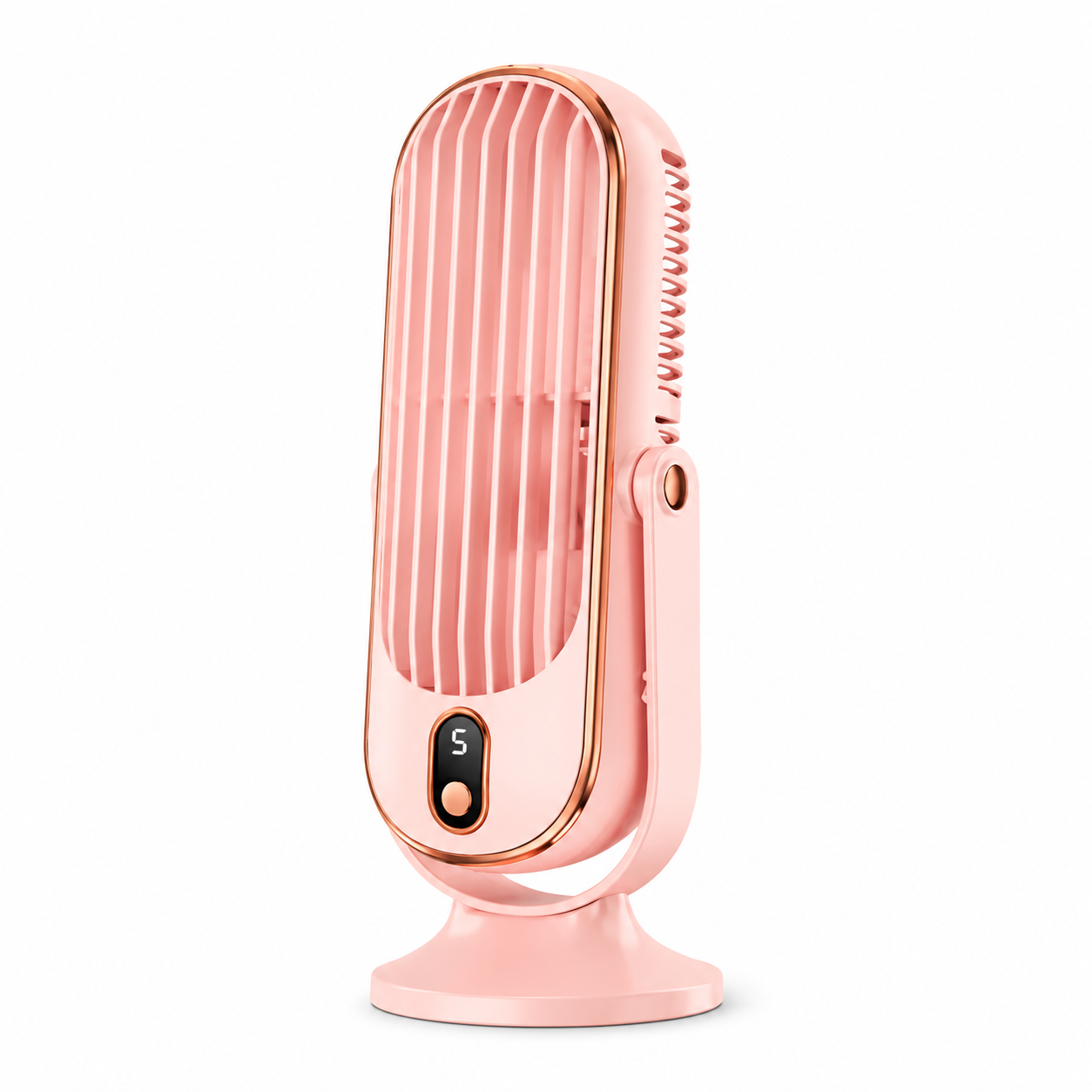 AeroLux Elite Koelventilator | Dubbele Motor, 720° Rotatie, Oplaadbaar via USB & Ultra Stil voor Ultiem Comfort Overal