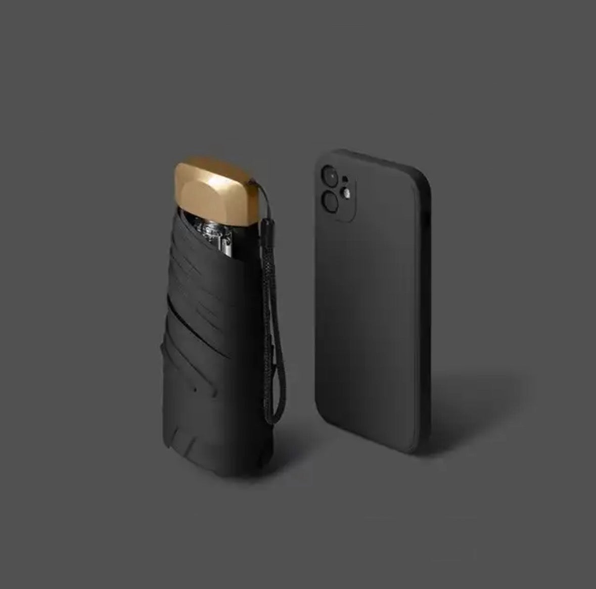 Compacter Mini-Paraplu – Draagbare regen- en zonbescherming voor onderweg