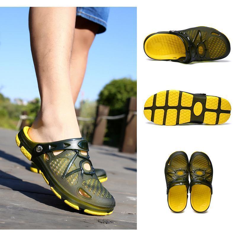 Heren Strandsandalen Ademend Mesh Strandpantoffel