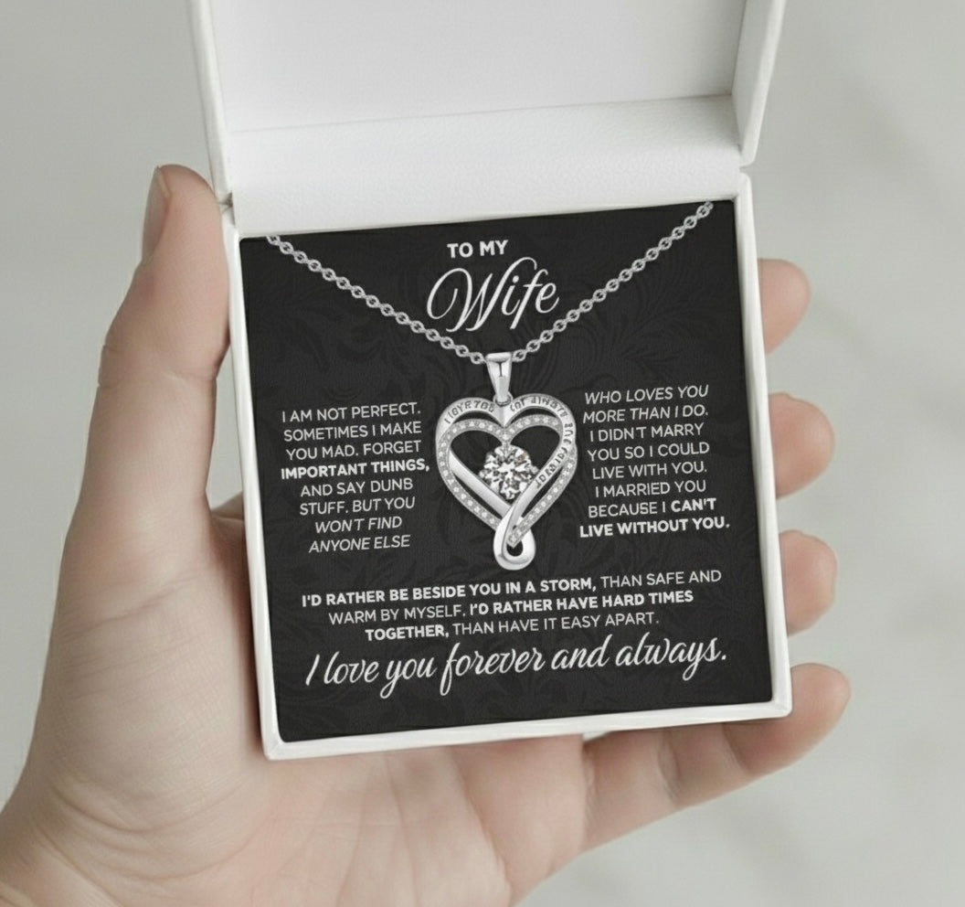 ForeverLove | Voor Mijn Vrouw Ik Hou Voor Altijd Van Je Ketting Cadeau