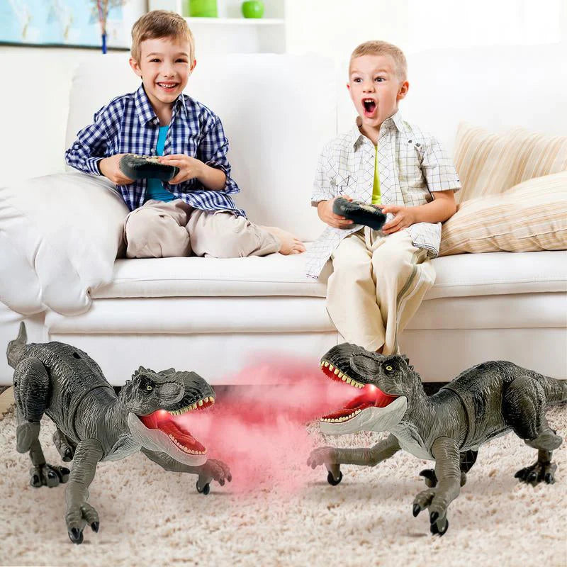 Afstandsbedienbare Dinosaurus met Mist Spray Functie