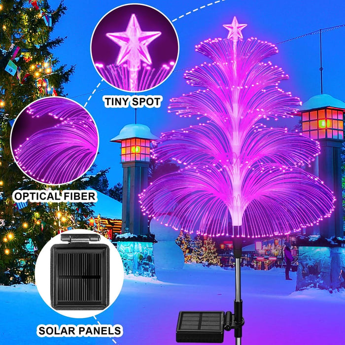 LichtTuin Solarset – 3 kleurveranderende LED-tuinlampen op zonne-energie
