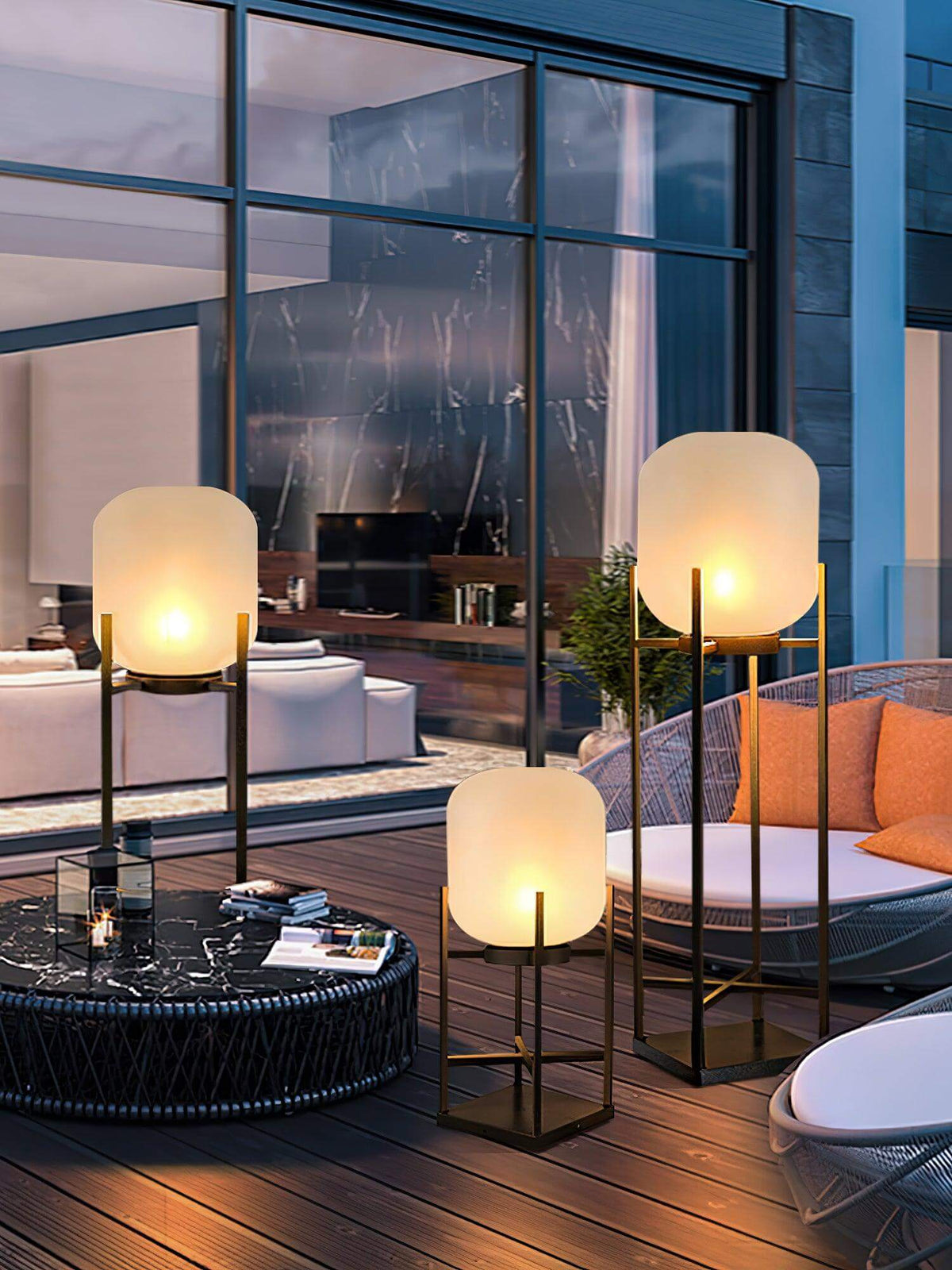 Solar Vloerlamp voor Buiten – Duurzame Sfeerverlichting voor Tuin en Terras