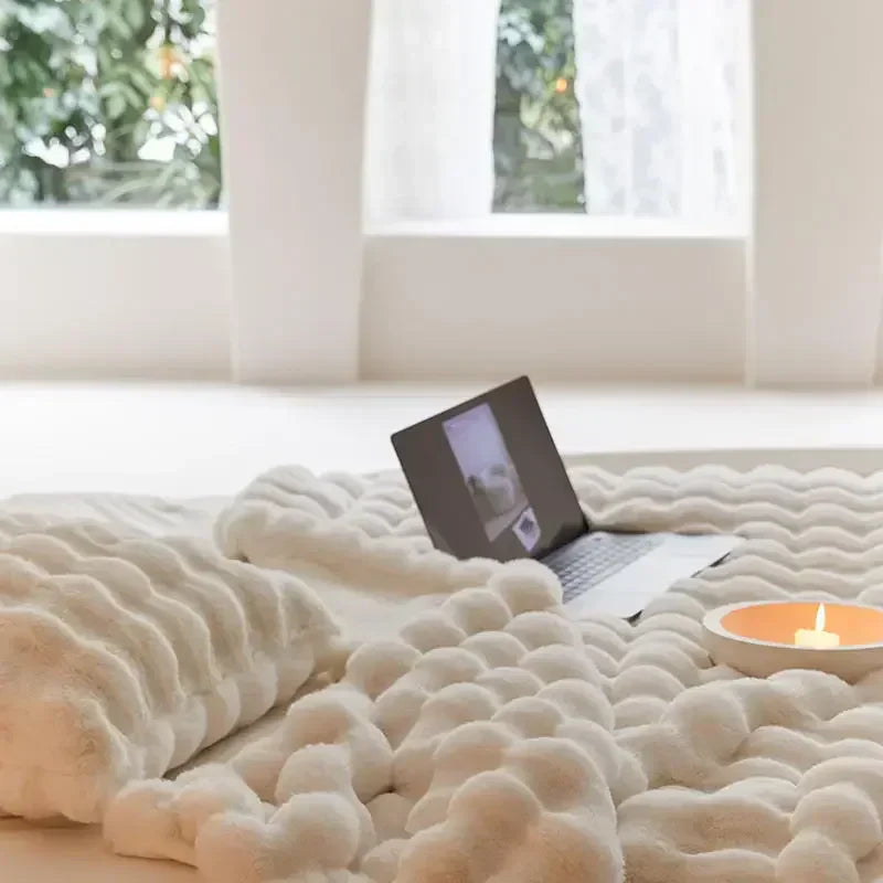 Flauschdecke SnuggleSoft | Dubbelzijdig | Het hele jaar door warmte | Fleece