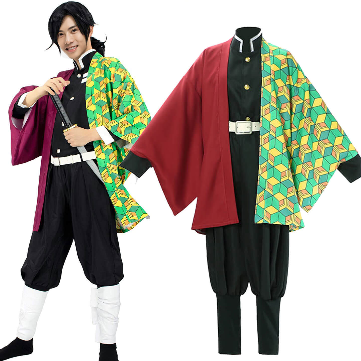 Anime Halloween Kostuum Kimono | Lange Mouwen Cloak