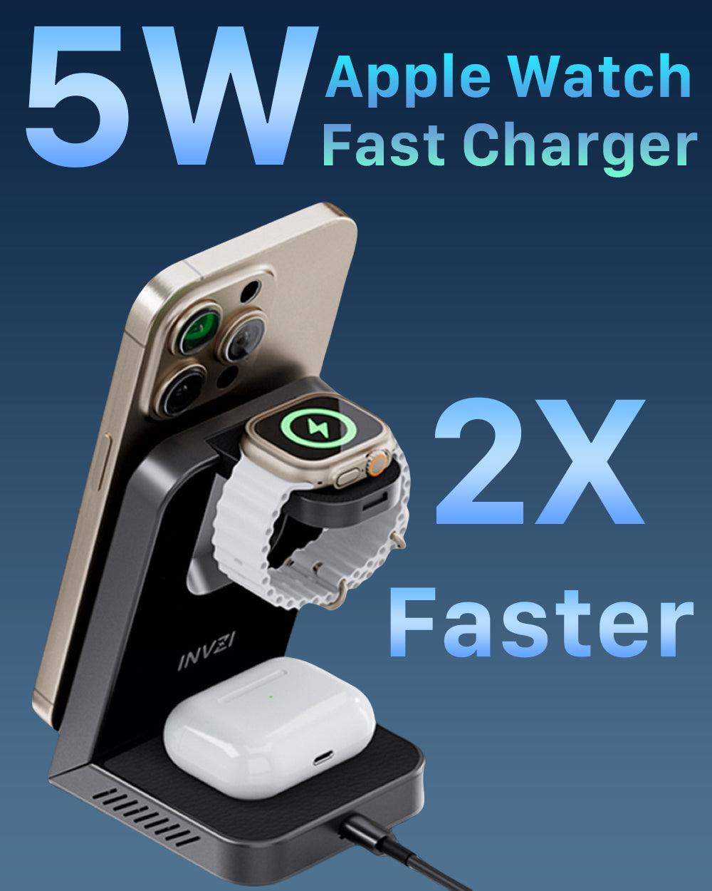 LuxCharge Elite Draadloze Hub | 3-in-1 snellaadoplossing voor naadloos gemak