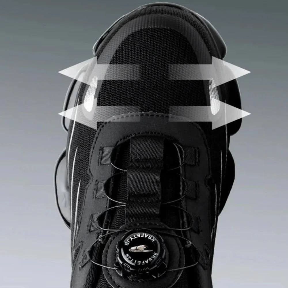 Werk schoenen heren | Orthopedische ondersteuning & antislip grip | GripFlow