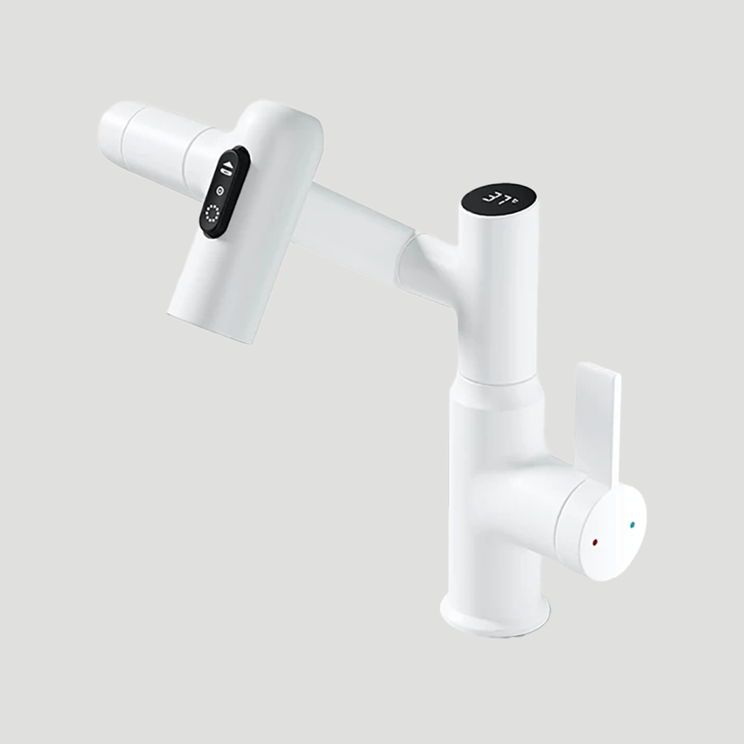 LUSTRAFLOW – 360° Intelligente Kraan met LED-Temperatuurweergave