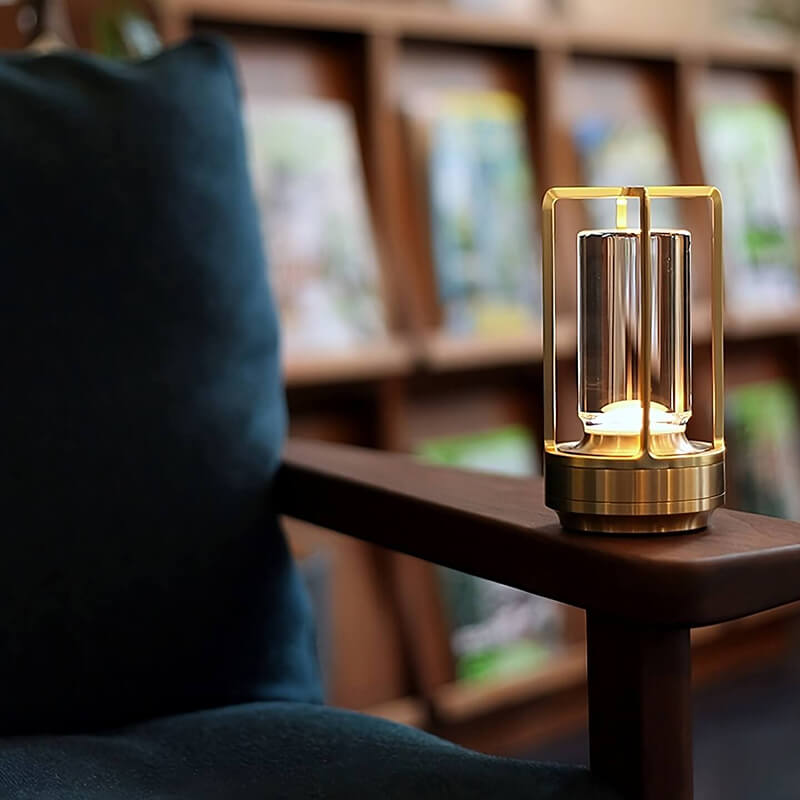 Auralight | Draadloze lamp met kristalglas en touchfunctie