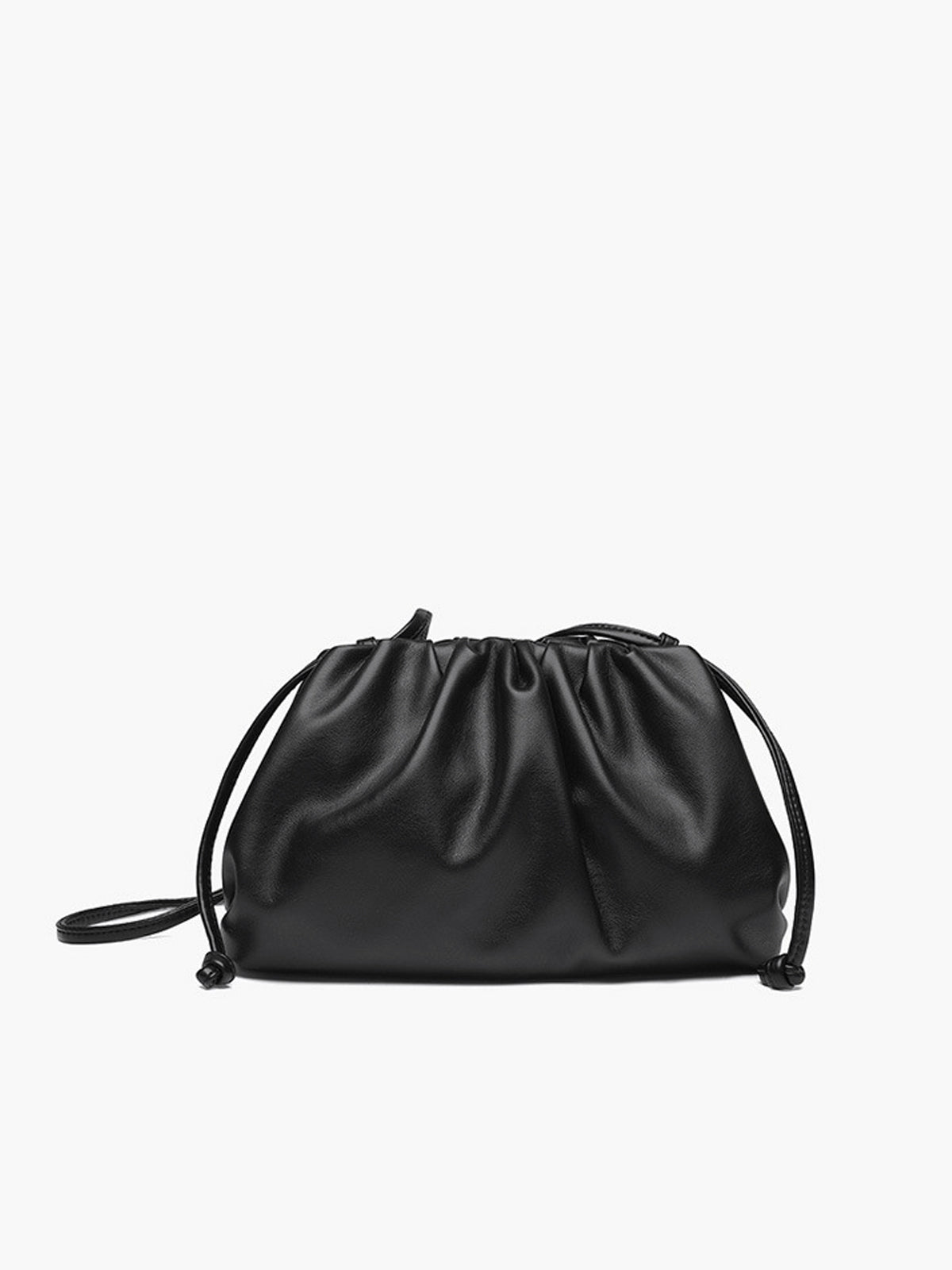 Dames Clutch Tas Zwart Één Maat Polyurethaan
